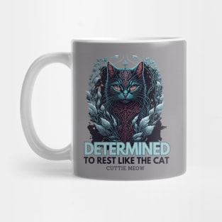 Determined Cat Mug